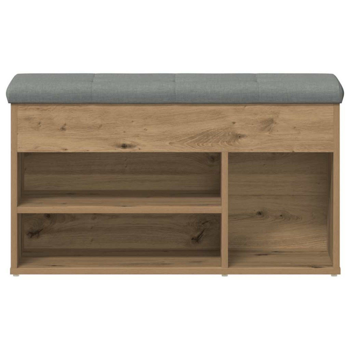 Πάγκος παπουτσιών vidaXL Artisan Oak 82x32x45,5 cm Κατασκευασμένο ξύλο
