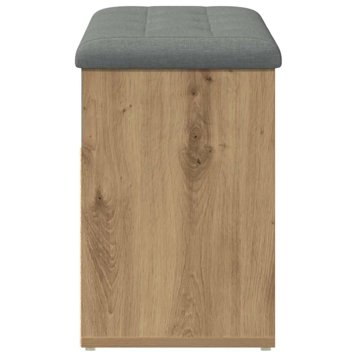 Πάγκος παπουτσιών vidaXL Artisan Oak 82x32x45,5 cm Κατασκευασμένο ξύλο