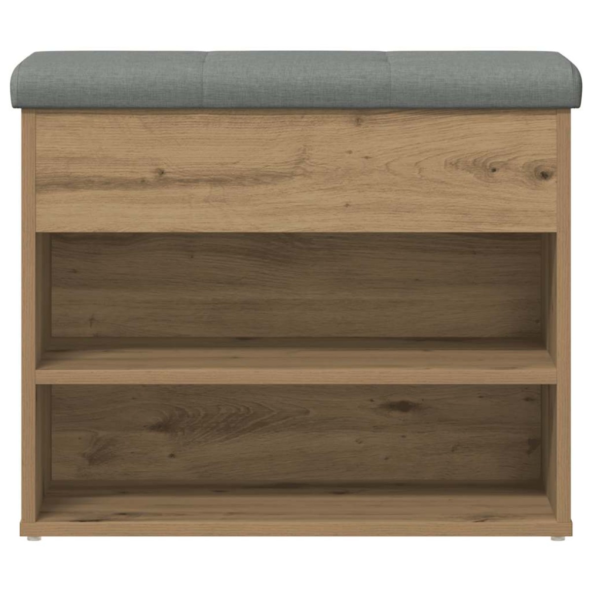 Πάγκος παπουτσιών vidaXL Artisan Oak 62x32x50 cm Κατασκευασμένο ξύλο