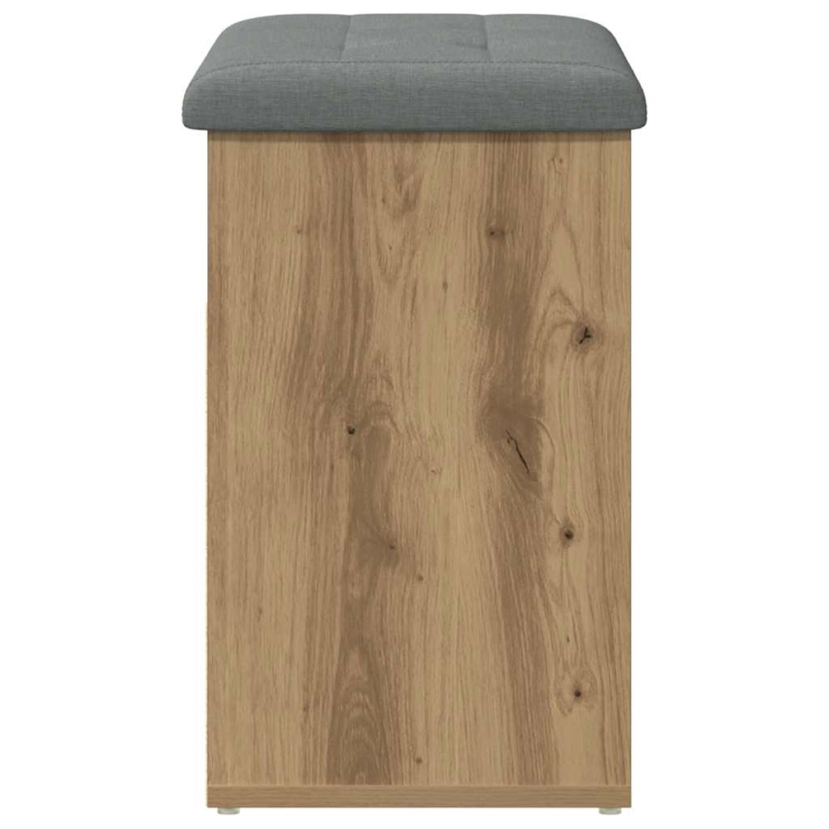 Πάγκος παπουτσιών vidaXL Artisan Oak 62x32x50 cm Κατασκευασμένο ξύλο