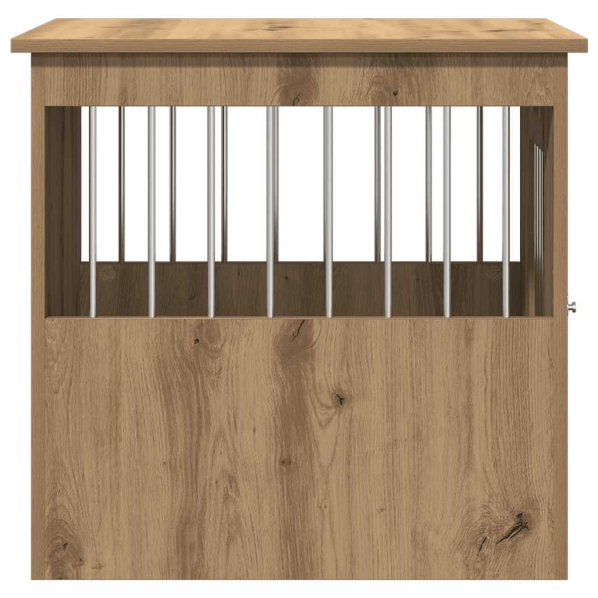 vidaXL Έπιπλα κλουβιού σκύλου Artisan Oak Κατασκευασμένο ξύλο