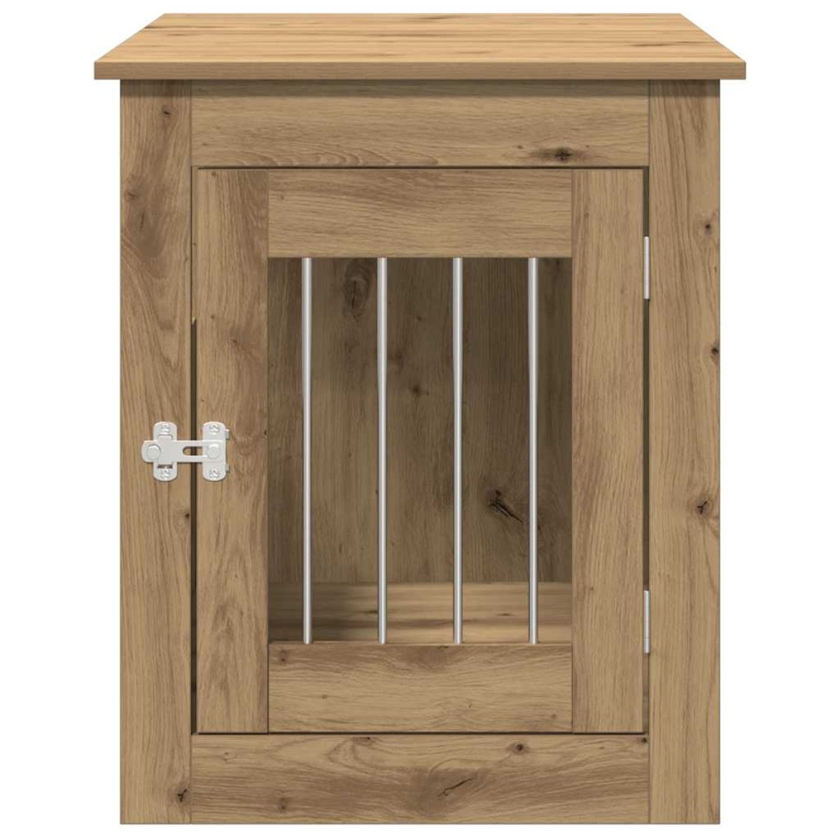 vidaXL Έπιπλα κλουβιού σκύλου Artisan Oak 55x75x65 cm