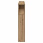 vidaXL LED κεφαλάρι Artisan Oak 120x18,5x103,5 cm Κατασκευασμένο ξύλο