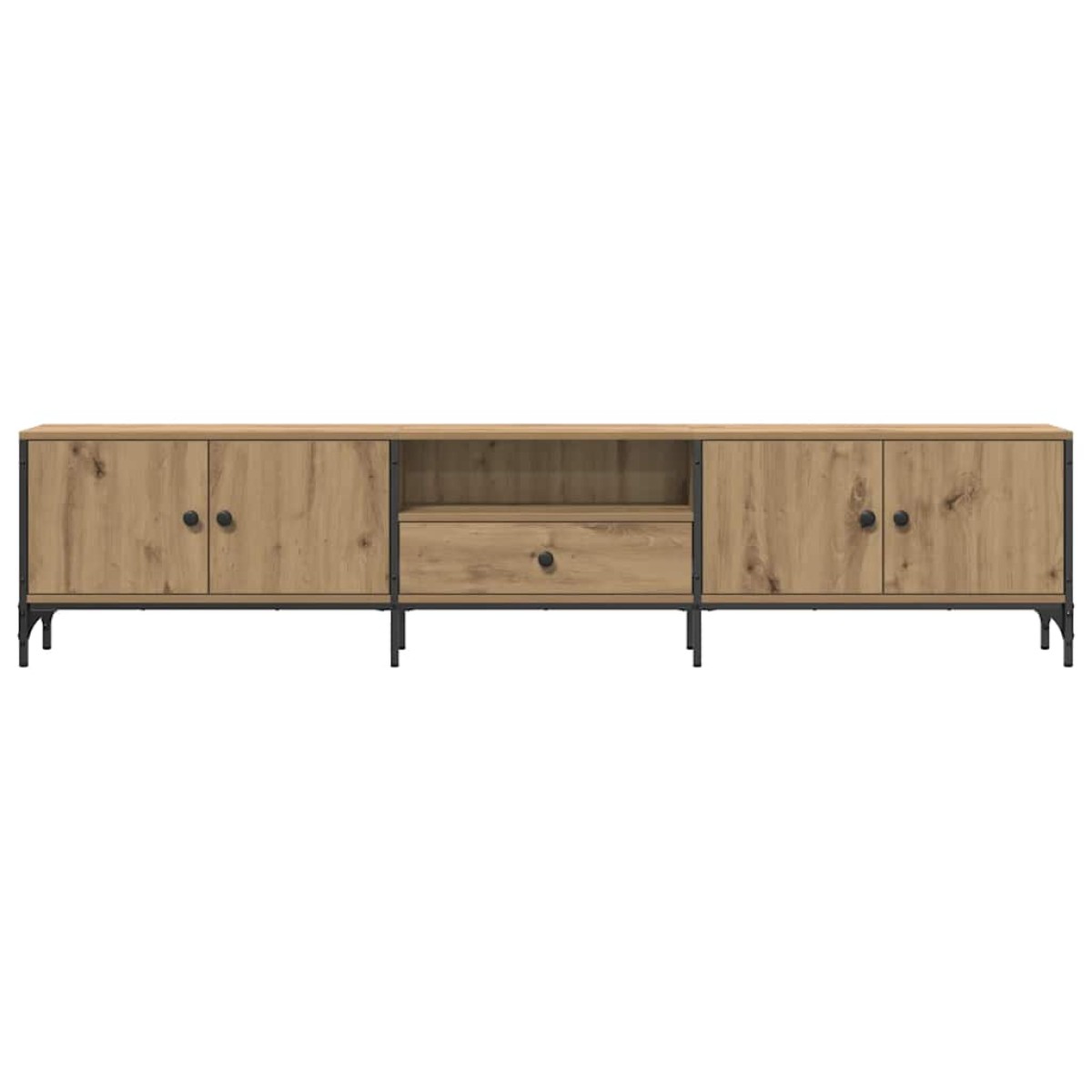 vidaXL Έπιπλο Τηλεόρασης με Συρτάρι Δρυς 200x25x44 εκ Επεξ. Ξύλο