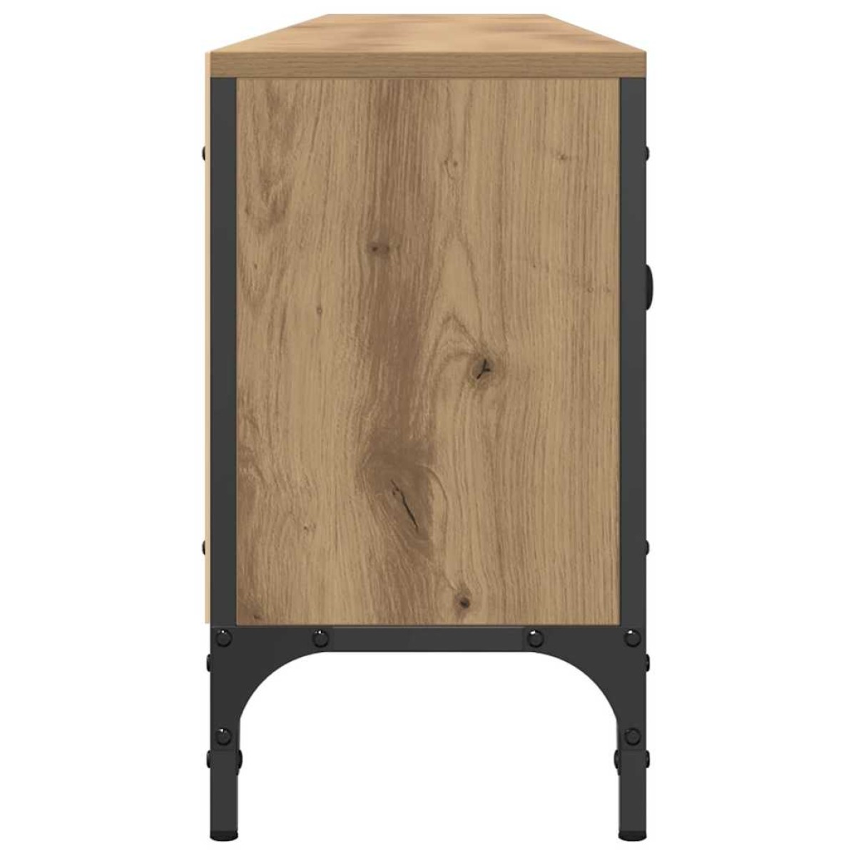vidaXL Έπιπλο Τηλεόρασης με Συρτάρι Δρυς 200x25x44 εκ Επεξ. Ξύλο