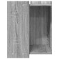 vidaXL Τουαλέτα Γάτας Περίφραξη Γκρι Sonoma 42x42x51εκ Επεξεργασμ Ξύλο