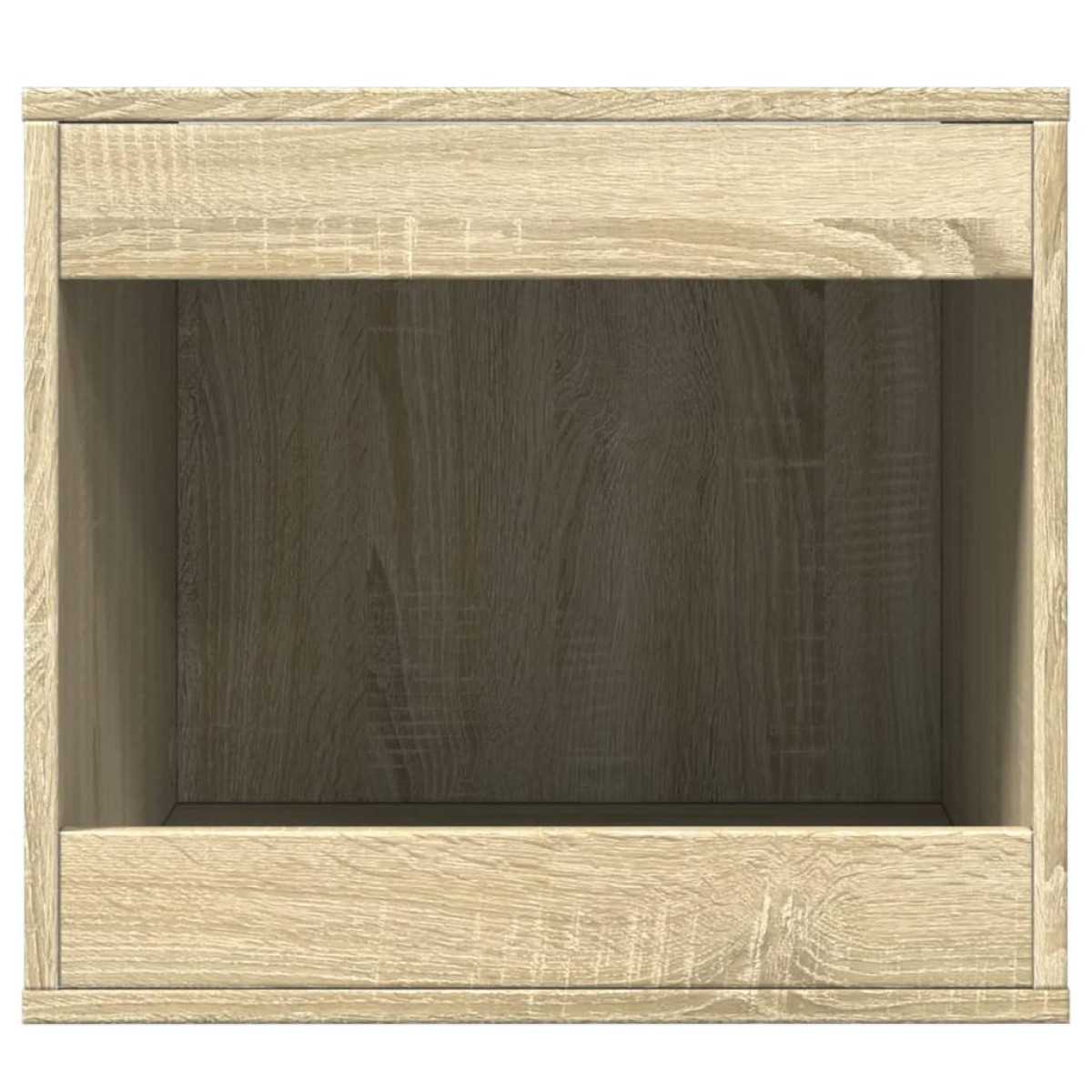vidaXL Τουαλέτα Γάτας Περίφραξη Sonoma Δρυς 47x59x42εκ Επεξεργασμ Ξύλο
