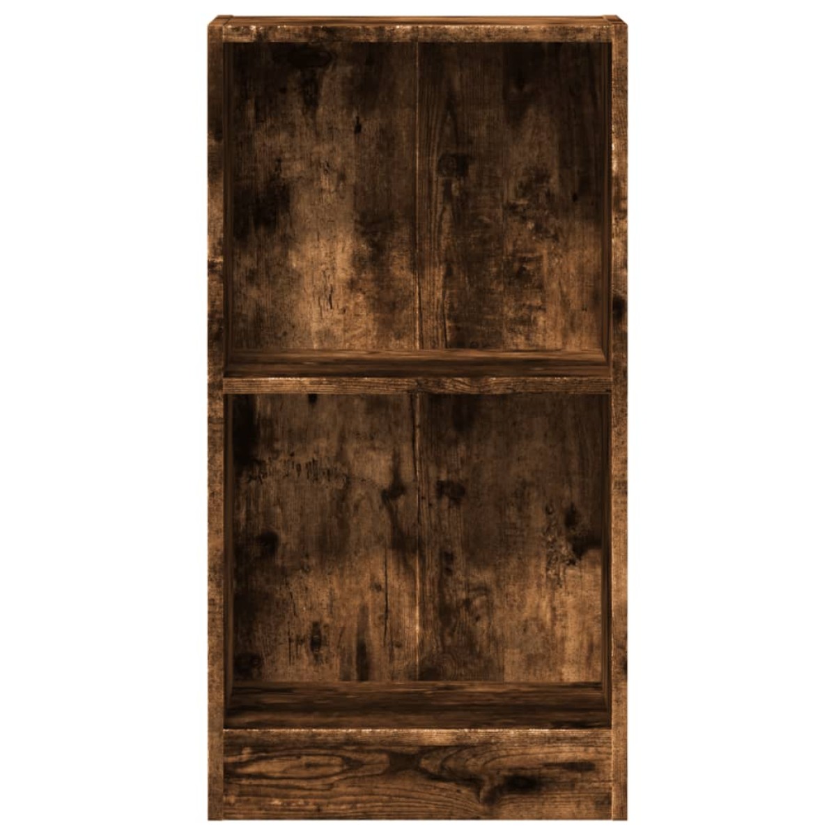 vidaXL Βιβλιοθήκη Καπνιστή Δρυς 40x24x76 εκ. από Επεξεργασμένο Ξύλο