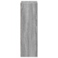 vidaXL Βιβλιοθήκη Γκρι Sonoma 40x24x76 cm Ξύλινη κατασκευή