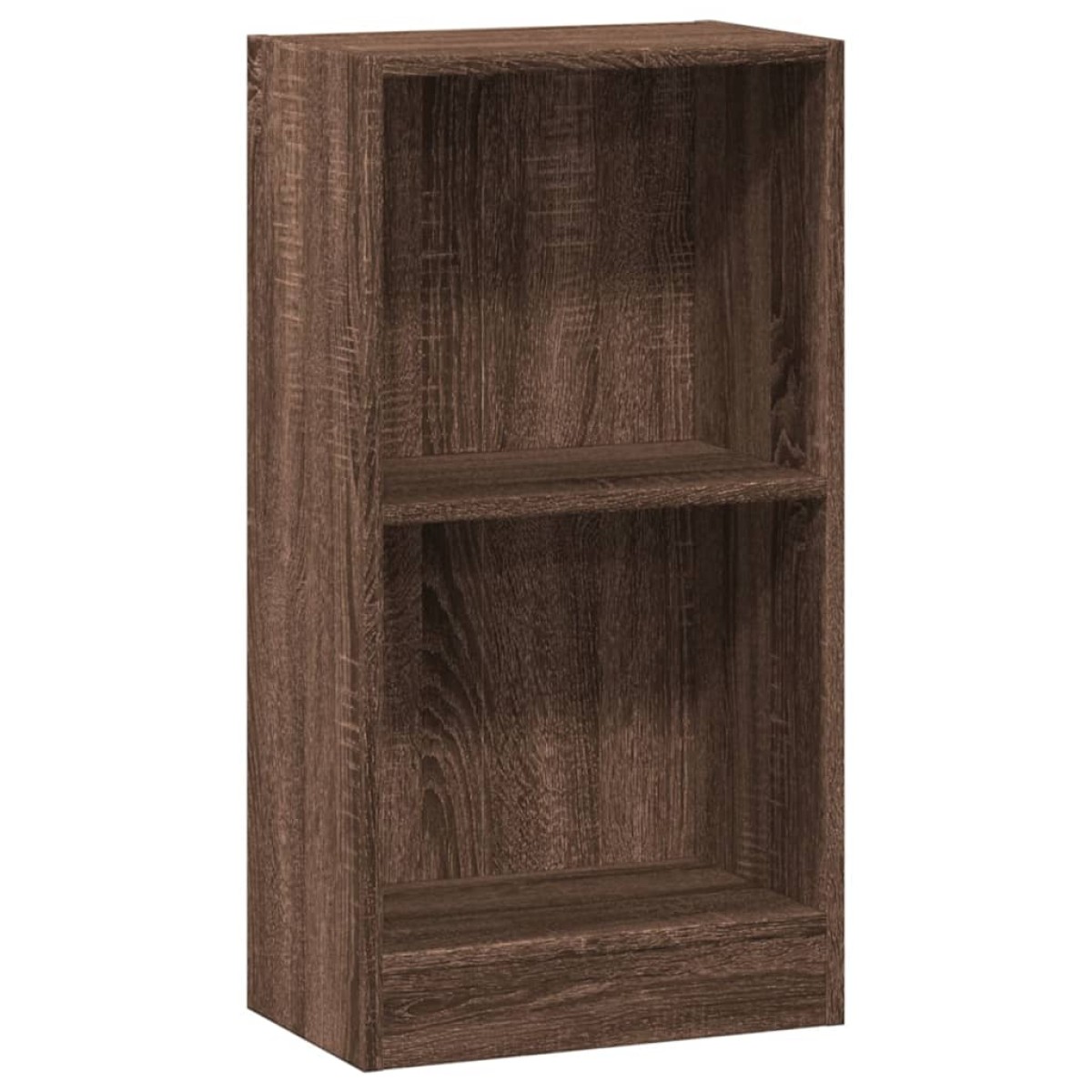 vidaXL Βιβλιοθήκη Καφέ Δρυς 40x24x76 εκ. από Επεξεργασμένο Ξύλο