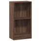 vidaXL Βιβλιοθήκη Καφέ Δρυς 40x24x76 εκ. από Επεξεργασμένο Ξύλο