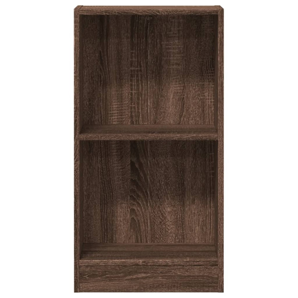 vidaXL Βιβλιοθήκη Καφέ Δρυς 40x24x76 εκ. από Επεξεργασμένο Ξύλο