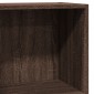 vidaXL Βιβλιοθήκη Καφέ Δρυς 40x24x76 εκ. από Επεξεργασμένο Ξύλο