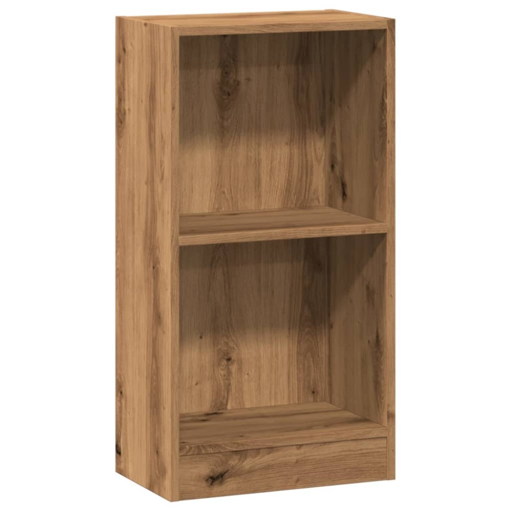 vidaXL Βιβλιοθήκη Αρτισιανή Δρυς 40x24x76 εκ. από Επεξεργασμένο Ξύλο