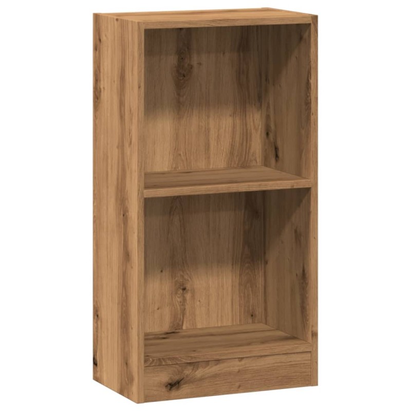 vidaXL Βιβλιοθήκη Αρτισιανή Δρυς 40x24x76 εκ. από Επεξεργασμένο Ξύλο