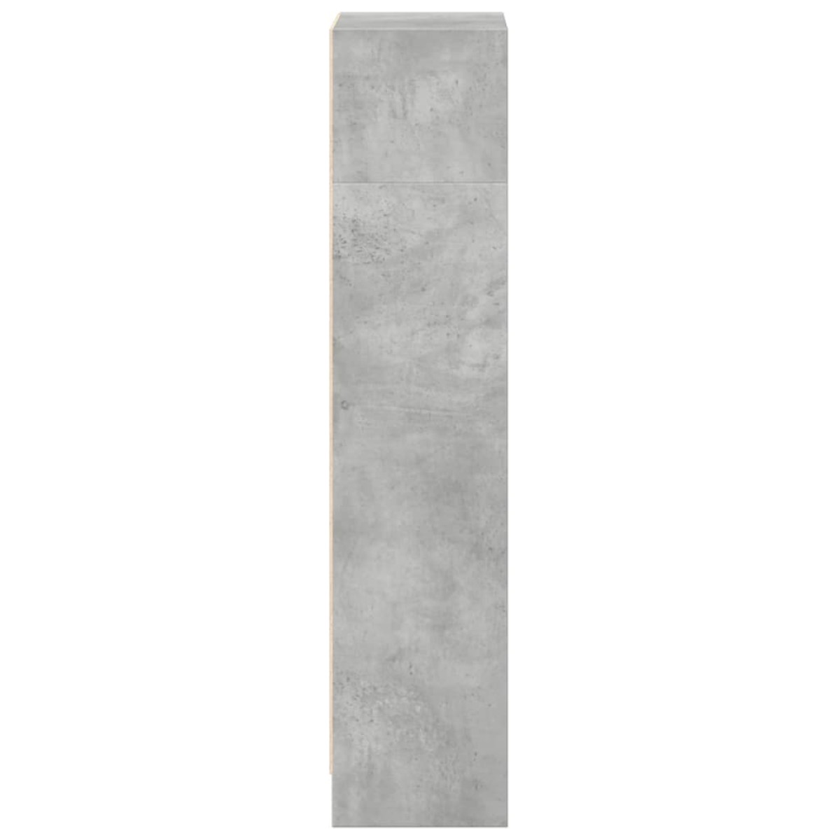 vidaXL Βιβλιοθήκη Γκρι Σκυροδέματος 40x24x109 εκ. Επεξεργ. Ξύλο