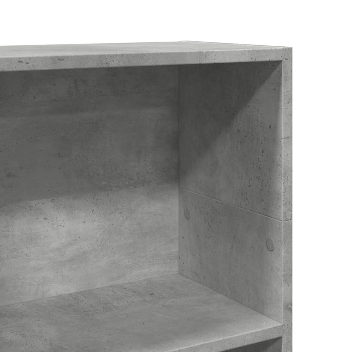 vidaXL Βιβλιοθήκη Γκρι Σκυροδέματος 40x24x109 εκ. Επεξεργ. Ξύλο