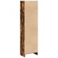 vidaXL Βιβλιοθήκη Καπνιστή Δρυς 40x24x143 εκ. από Επεξεργασμένο Ξύλο