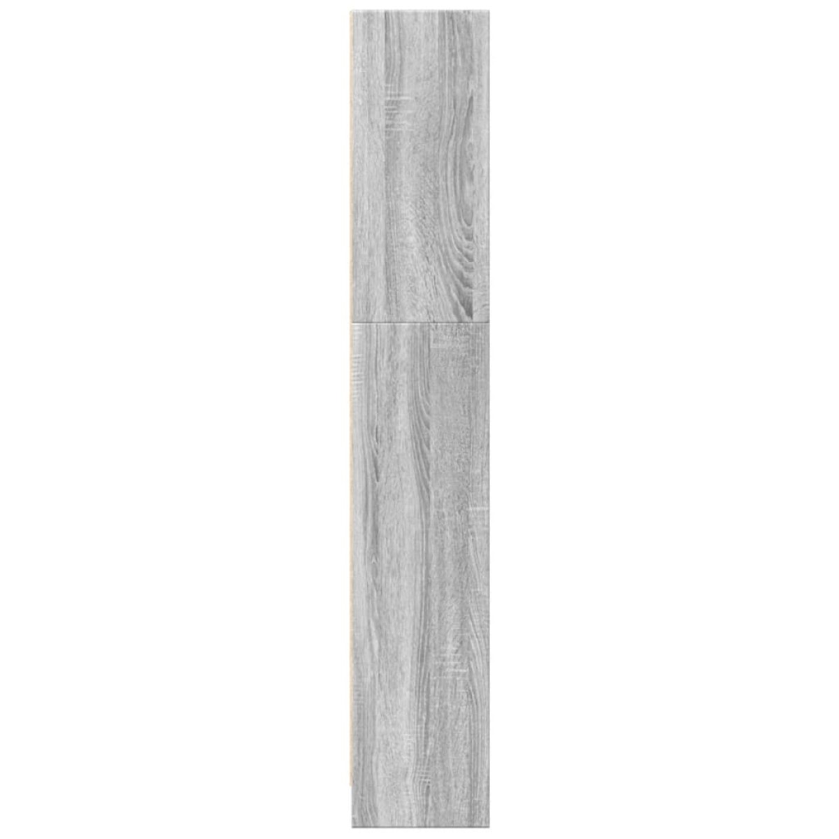 vidaXL Βιβλιοθήκη Γκρι Sonoma 40x24x143 εκ. από Επεξεργ. Ξύλο