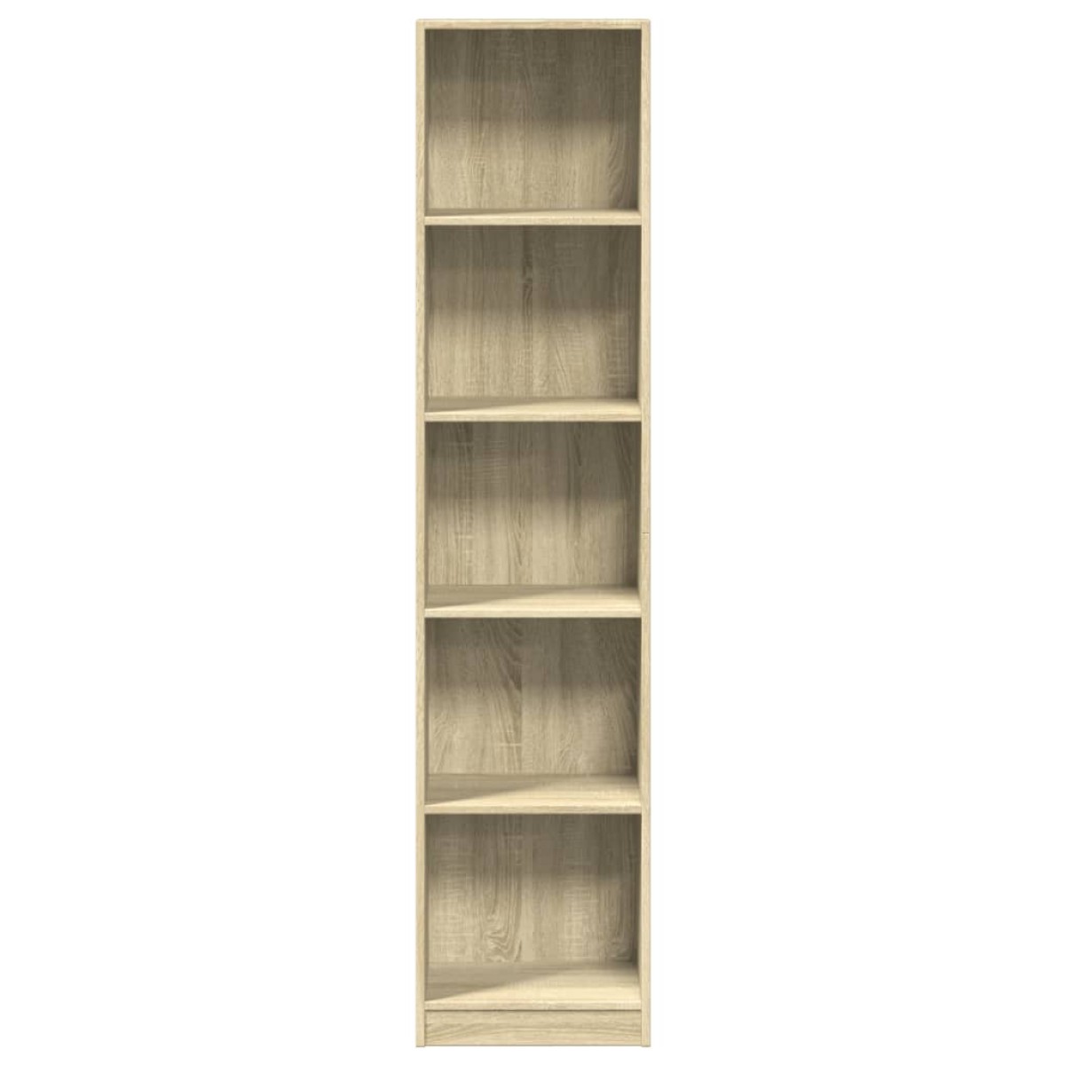 vidaXL Βιβλιοθήκη Sonoma Δρυς 40x24x176 εκ. από Επεξεργασμένο Ξύλο