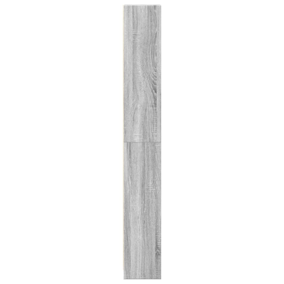 vidaXL Βιβλιοθήκη Γκρι Sonoma 40x24x176 εκ. από Επεξεργασμένο Ξύλο