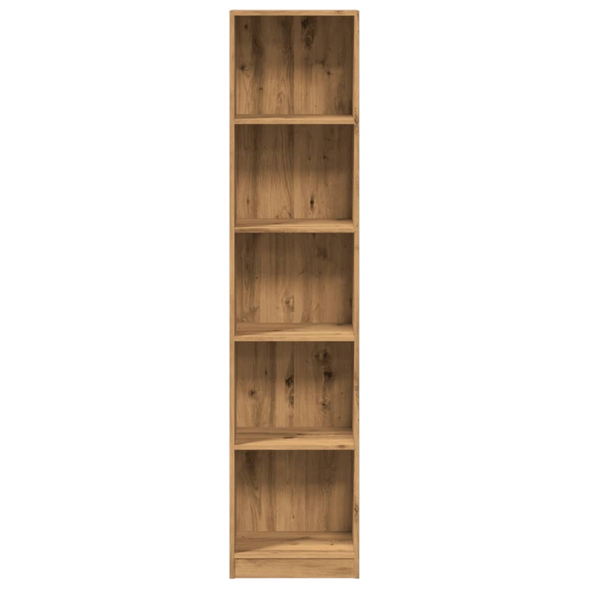 vidaXL Βιβλιοθήκη από Τεχνητό Δρυ 40 x 24 x 176 εκ. από Τεχνητό Ξύλο