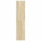 vidaXL Βιβλιοθήκη Sonoma Δρυς 60x24x109 εκ. από Επεξεργασμένο Ξύλο
