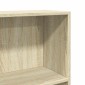 vidaXL Βιβλιοθήκη Sonoma Δρυς 60x24x109 εκ. από Επεξεργασμένο Ξύλο