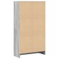 vidaXL Βιβλιοθήκη Γκρι Sonoma 60x24x109 εκ. από Επεξεργ. Ξύλο