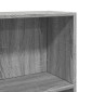 vidaXL Βιβλιοθήκη Γκρι Sonoma 60x24x109 εκ. από Επεξεργ. Ξύλο