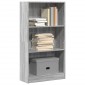 vidaXL Βιβλιοθήκη Γκρι Sonoma 60x24x109 εκ. από Επεξεργ. Ξύλο