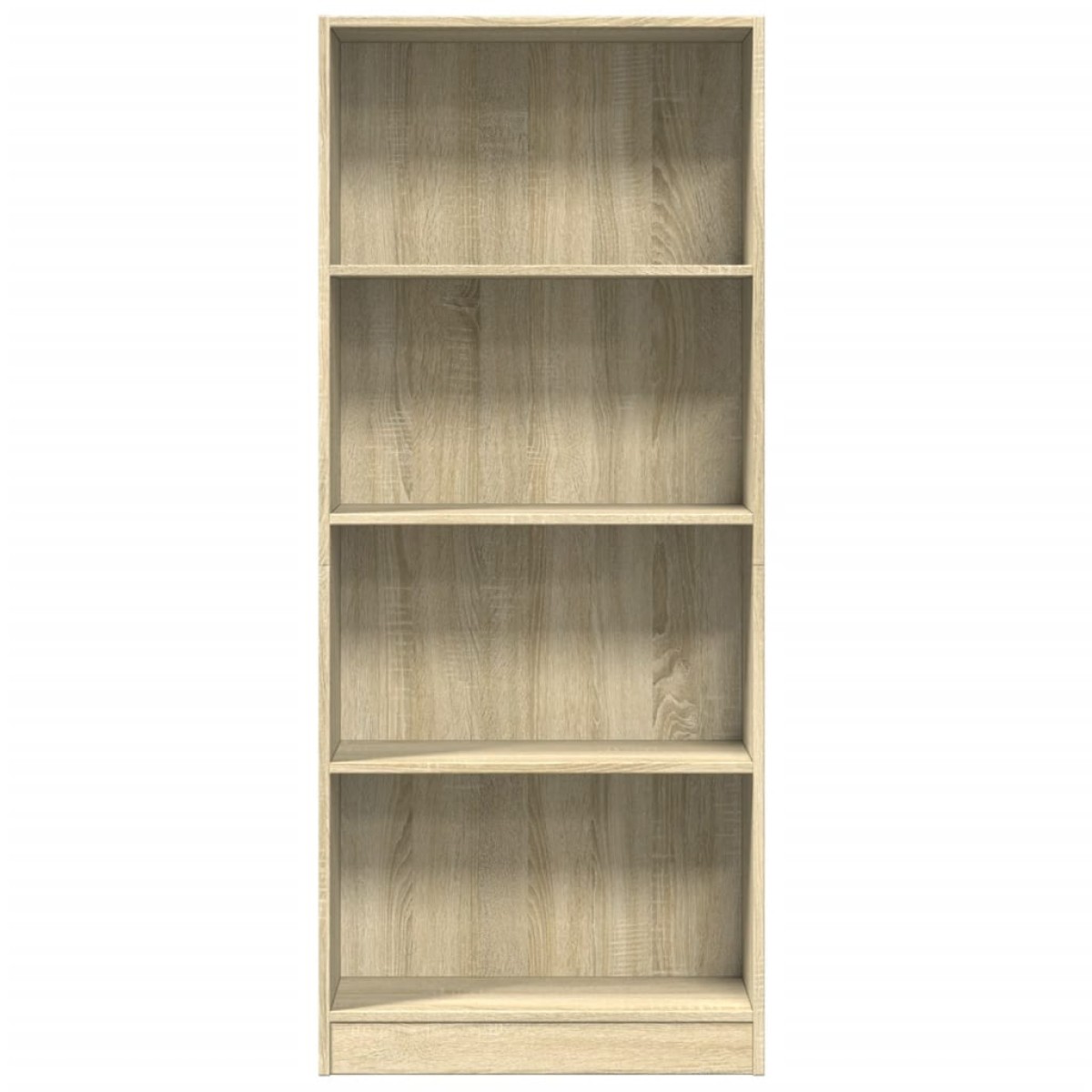 vidaXL Βιβλιοθήκη Sonoma Δρυς 60x24x143 εκ. από Επεξεργασμένο Ξύλο
