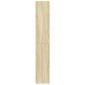 vidaXL Βιβλιοθήκη Sonoma Δρυς 60x24x143 εκ. από Επεξεργασμένο Ξύλο