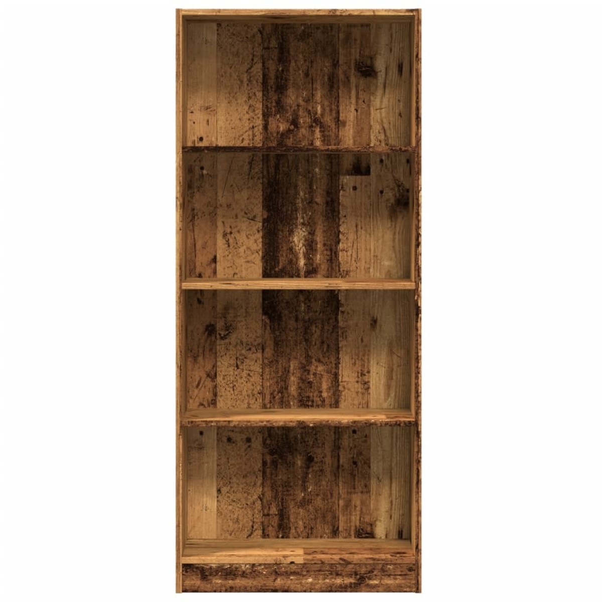 vidaXL Βιβλιοθήκη Όψη Παλαιού Ξύλου 60x24x143 εκ. Επεξεργασμένο Ξύλο