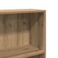 vidaXL Βιβλιοθήκη Αρτισιανή Δρυς 60x24x143 εκ. από Επεξεργασμένο Ξύλο