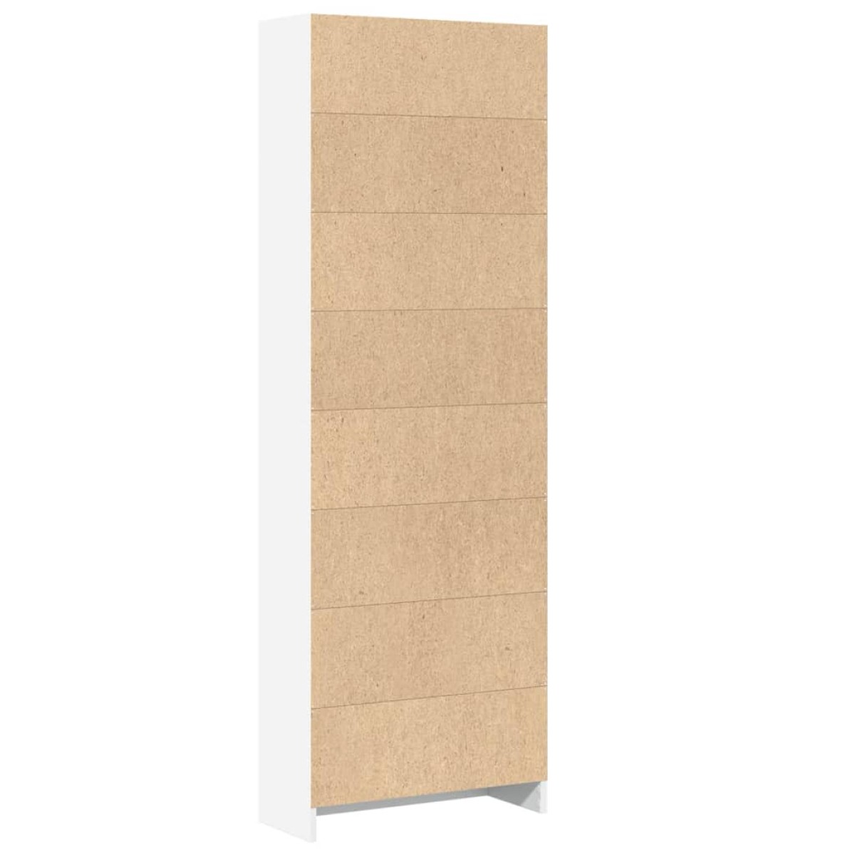 vidaXL Βιβλιοθήκη Λευκή 60x24x176 εκ. από Τεχνητό Ξύλο