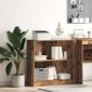 vidaXL Βιβλιοθήκη Όψη Παλαιού Ξύλου 80x24x76 εκ. Επεξεργασμένο Ξύλο