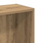 vidaXL Βιβλιοθήκη Αρτισιανή Δρυς 80x24x76 εκ. από Επεξεργασμένο Ξύλο
