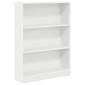 vidaXL Βιβλιοθήκη Λευκή 80x24x109 εκ. από Επεξεργασμένο Ξύλο