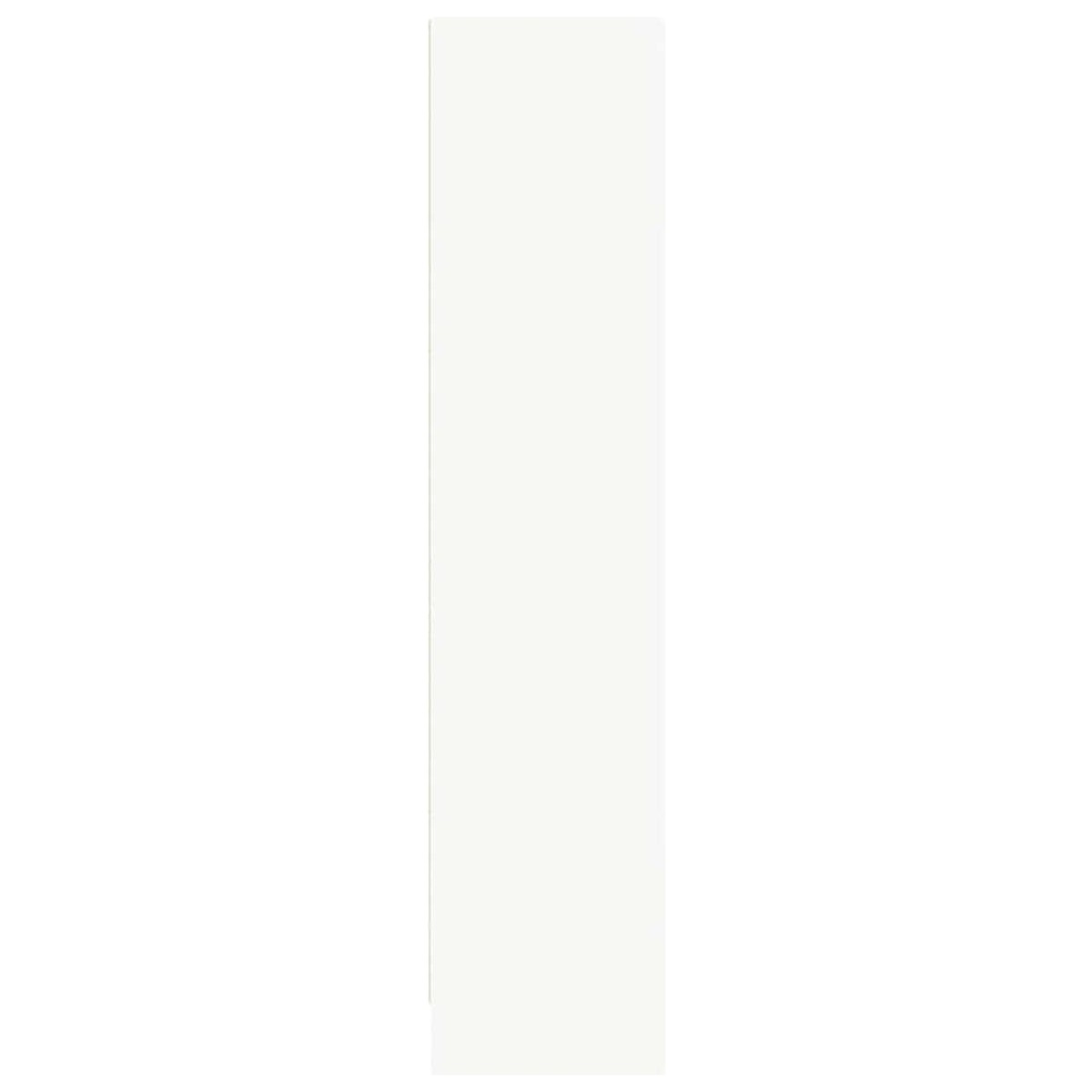 vidaXL Βιβλιοθήκη Λευκή 80x24x109 εκ. από Επεξεργασμένο Ξύλο