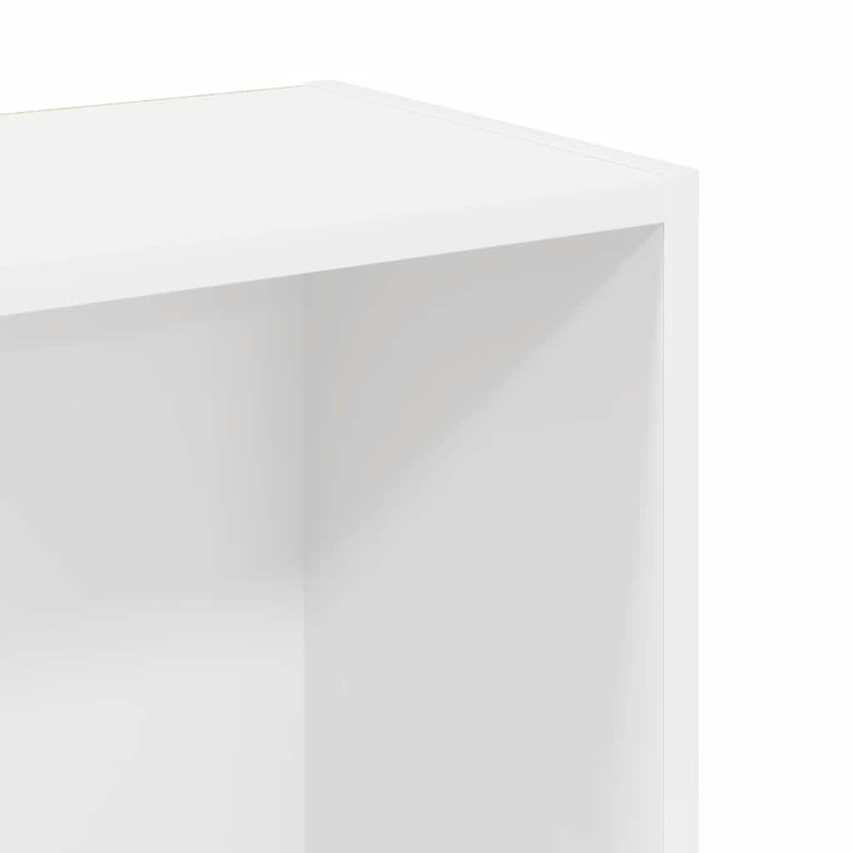 vidaXL Βιβλιοθήκη Λευκή 80x24x109 εκ. από Επεξεργασμένο Ξύλο
