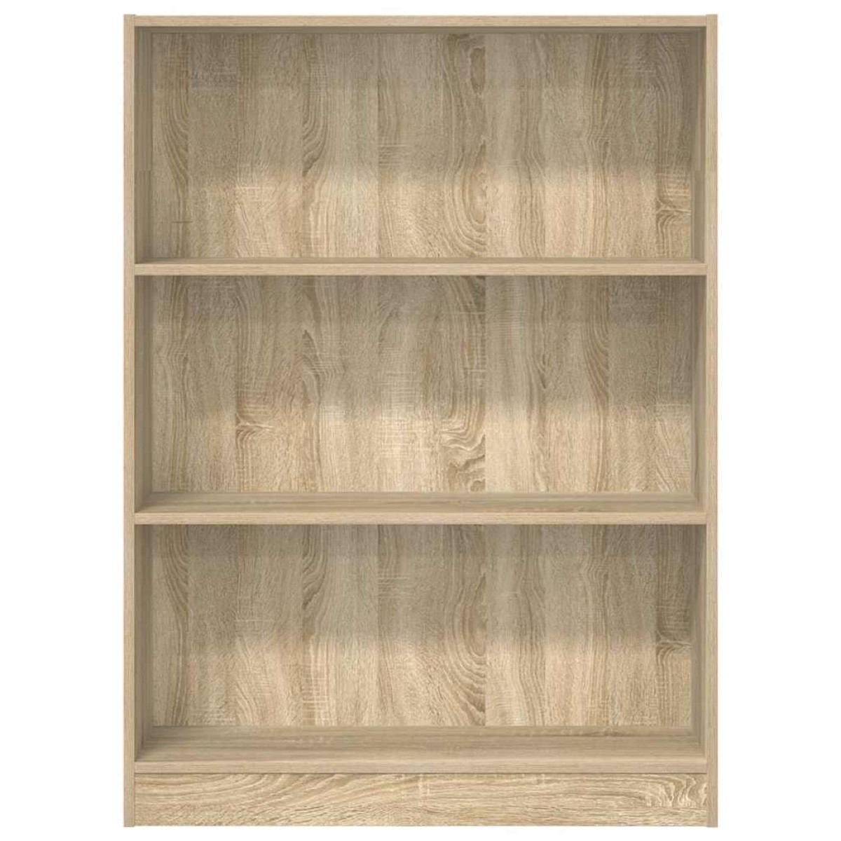 vidaXL Βιβλιοθήκη Sonoma Δρυς 80x24x109 εκ. από Επεξεργασμένο Ξύλο