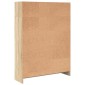 vidaXL Βιβλιοθήκη Sonoma Δρυς 80x24x109 εκ. από Επεξεργασμένο Ξύλο