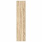 vidaXL Βιβλιοθήκη Sonoma Δρυς 80x24x109 εκ. από Επεξεργασμένο Ξύλο
