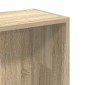 vidaXL Βιβλιοθήκη Sonoma Δρυς 80x24x109 εκ. από Επεξεργασμένο Ξύλο