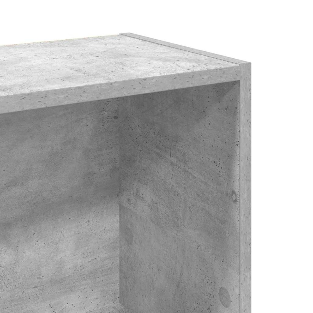 vidaXL Βιβλιοθήκη Γκρι Σκυροδέματος 80x24x109 εκ. Επεξεργ. Ξύλο