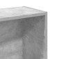 vidaXL Βιβλιοθήκη Γκρι Σκυροδέματος 80x24x109 εκ. Επεξεργ. Ξύλο