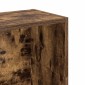 vidaXL Βιβλιοθήκη Καπνιστή Δρυς 80x24x109 εκ. από Επεξεργασμένο Ξύλο