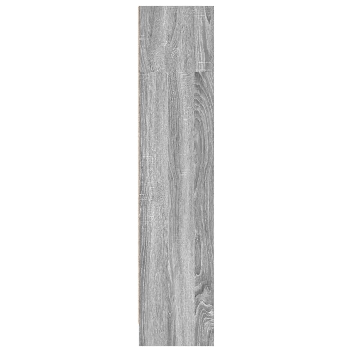 vidaXL Βιβλιοθήκη Γκρι Sonoma 80x24x109 εκ. από Επεξεργ. Ξύλο