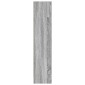 vidaXL Βιβλιοθήκη Γκρι Sonoma 80x24x109 εκ. από Επεξεργ. Ξύλο